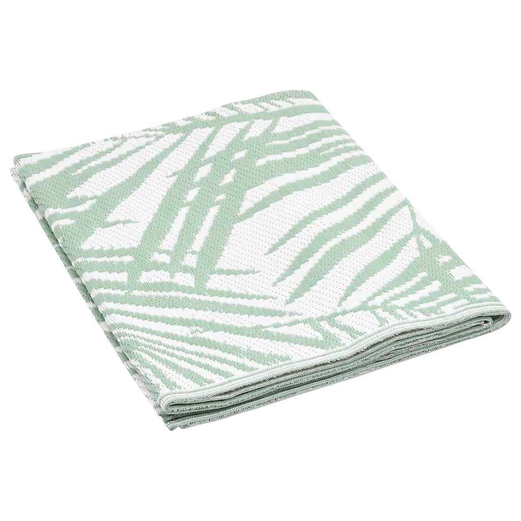 Vidaxl à l'extérieur du tapis aakil 80x150 cm vert polypropène