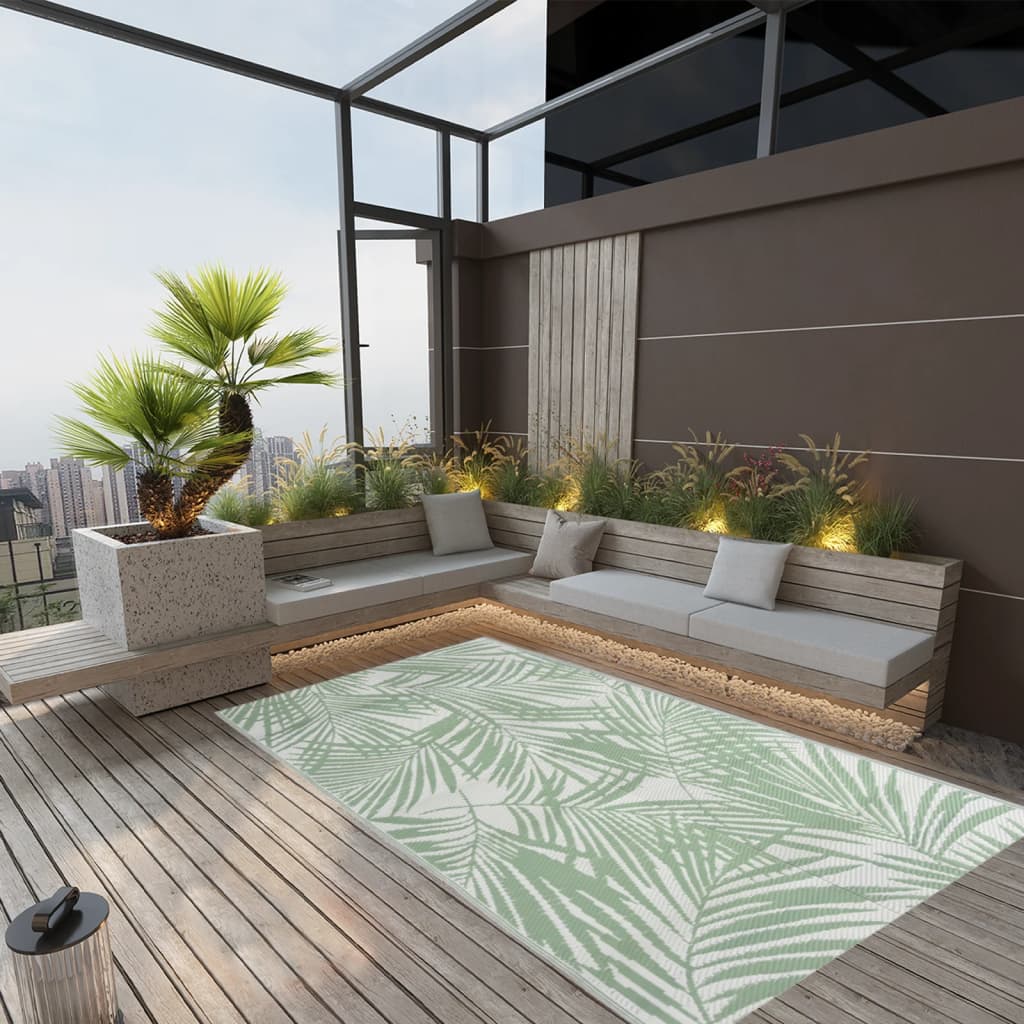 Vidaxl à l'extérieur du tapis Arakil 160x230 cm vert polypropène