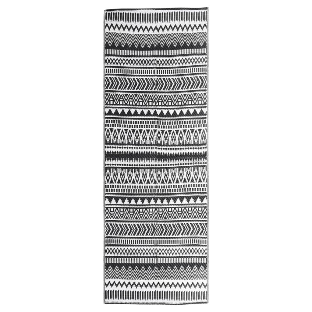 Vidaxl RAGN EXTÉRIEUR AAKIL 80X250 cm Polypropène noir