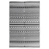 Vidaxl à l'extérieur du tapis Arakil 190x290 cm en polypropène noir