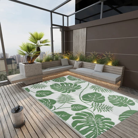 Vidaxl à l'extérieur du tapis Arakil 190x290 cm vert polypropène