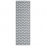 Vidaxl extérieur tapis Arakil 80x250 cm pp gris
