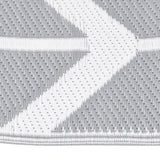 Vidaxl à l'extérieur du tapis Arakil 120x180 cm Gray en polypropène