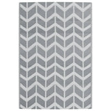Vidaxl extérieur tapis arakil 140x200 cm pp gris