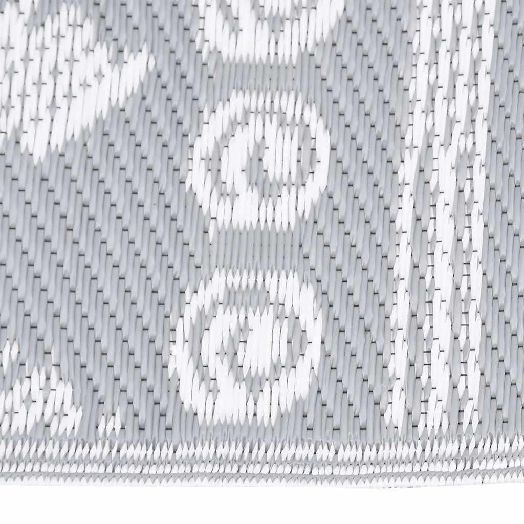 Vidaxl à l'extérieur du tapis Arakil 80x150 cm Gray en polypropène
