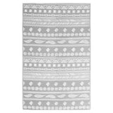 Vidaxl à l'extérieur du tapis Arakil 120x180 cm Gray en polypropène