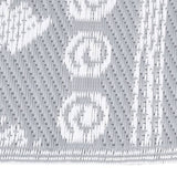 Vidaxl à l'extérieur du tapis Arakil 160x230 cm Gray en polypropène