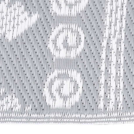 Vidaxl à l'extérieur du tapis Arakil 160x230 cm Gray en polypropène