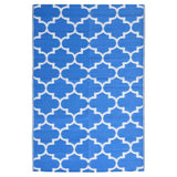 Vidaxl à l'extérieur du tapis Arakil 160x230 cm Bleu en polypropène