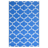 Vidaxl à l'extérieur du tapis Arakil 160x230 cm Bleu en polypropène