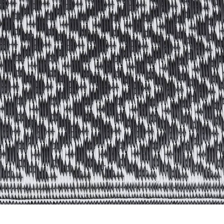 Vidaxl extérieur tapis arakil 140x200 cm en polypropène noir