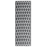 Vidaxl RAGN EXTÉRIEUR AAKIL 80X250 cm Polypropène noir