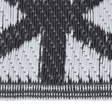 Vidaxl extérieur tapis arakil 140x200 cm en polypropène noir