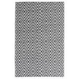 Vidaxl extérieur tapis arakil 140x200 cm en polypropène noir