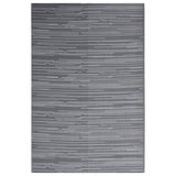 Vidaxl à l'extérieur du tapis Arakil 140x200 cm Anthracite en polypropène -colore