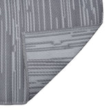 Vidaxl à l'extérieur du tapis Arakil 140x200 cm Anthracite en polypropène -colore