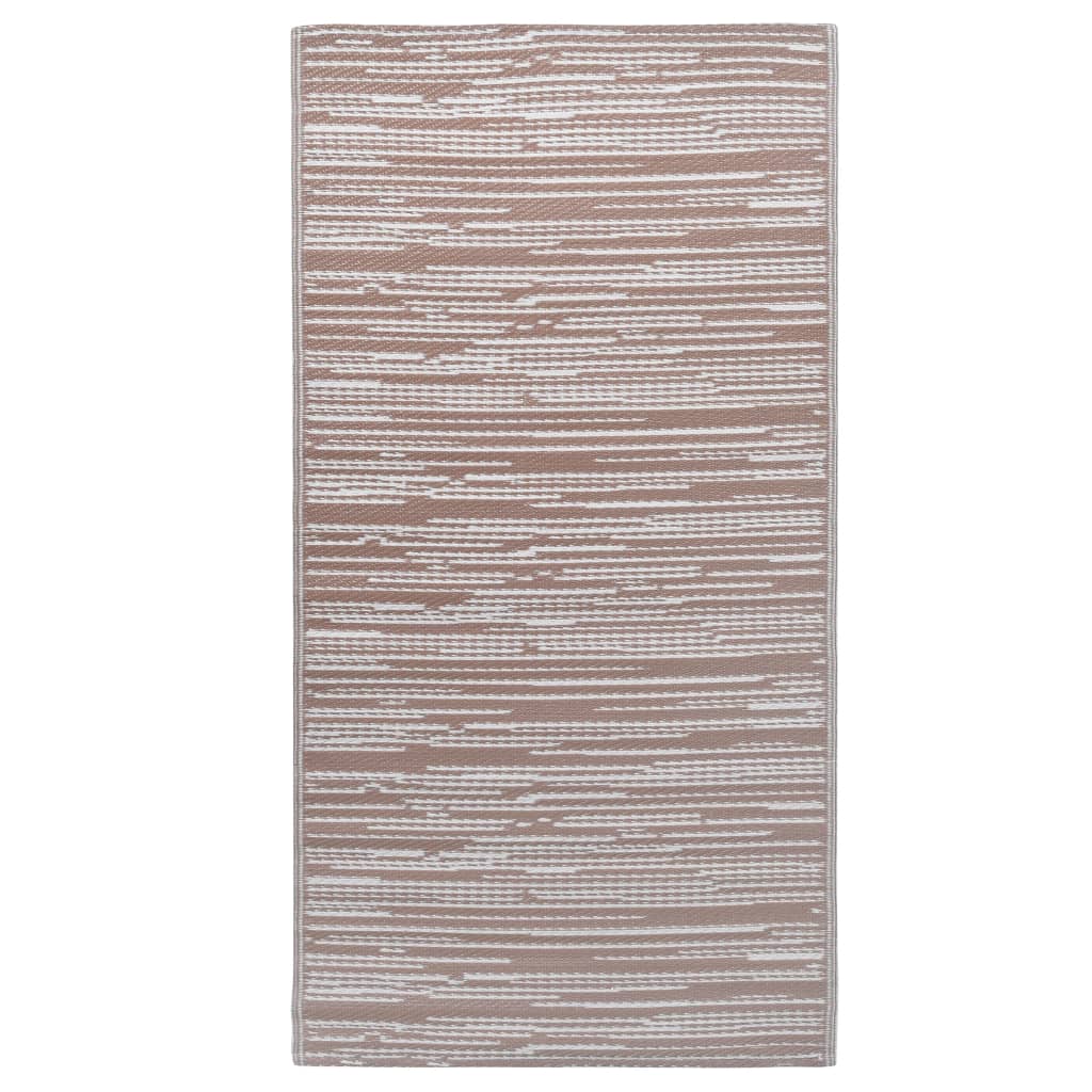 Vidaxl à l'extérieur du tapis Arakil 140x200 cm en polypropène taupe