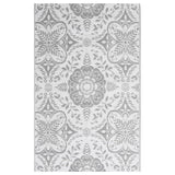 Vidaxl extérieur tapis Arakil 140x200 cm pp gris clair