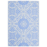 Vidaxl à l'extérieur du tapis Arakil 140x200 cm Bébé polypropen bleu