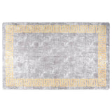 Vidaxl rug washable anti-slip 80x150 cm gray