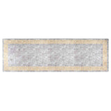 Tapis vidaxl Wasable Anti-Slip 80x300 cm Gray