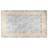 Tapis Vidaxl Wasable Anti-Slip 120x180 cm Gray