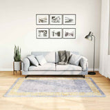 Tapis Vidaxl Wasable Anti-Slip 120x180 cm Gray