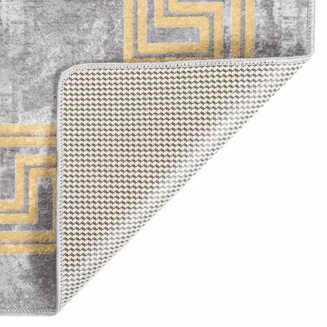 Tapis vidaxl Anti-slip lavable 160x230 cm gris