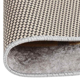 Tapis vidaxl Anti-slip lavable Ø120 cm Gray