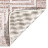 VidaXL rug washable anti-slip 190x300 cm beige