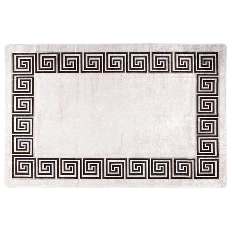 Tapis vidaxl Anti-slip 80x150 cm beige clair