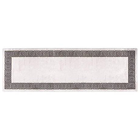 Tapis vidaxl Anti-slip 80x300 cm beige clair