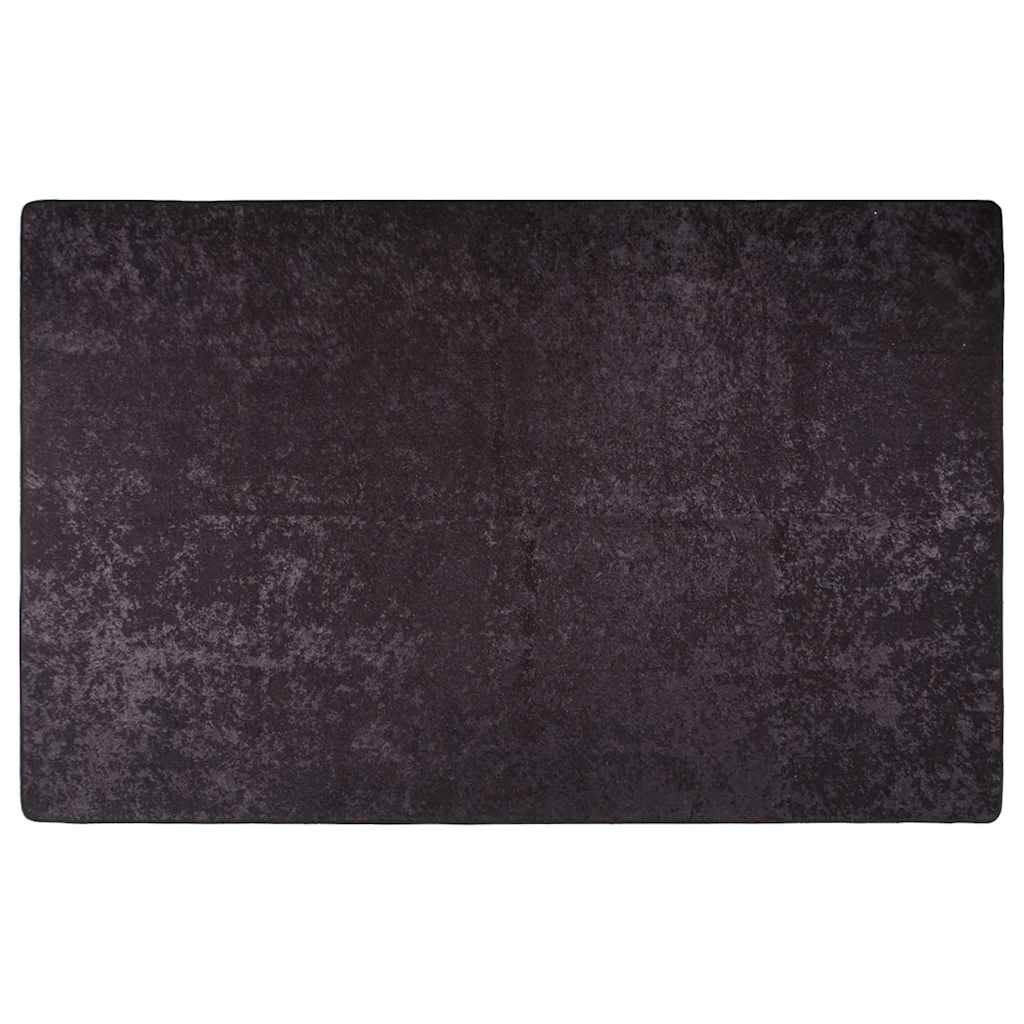 Tapis Vidaxl Wasable Anti-Slip 80x150 cm Colaire à l'anthracite