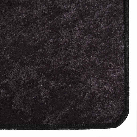 Tapis Vidaxl Wasable Anti-Slip 80x150 cm Colaire à l'anthracite