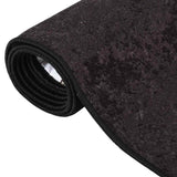 Tapis vidaxl Anti-slip lavable 160x230 cm de couleur anthracite