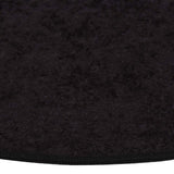 Tapis vidaxl Anti-slip lavable Ø120 cm de couleur anthracite