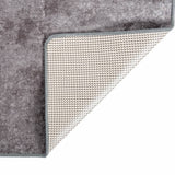 Vidaxl rug washable anti-slip 80x150 cm gray