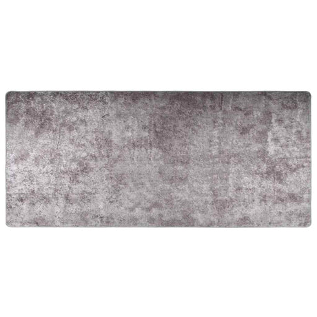 Tapis vidaxl Wasable Anti-Slip 80x300 cm Gray