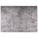 Tapis Vidaxl Wasable Anti-Slip 120x180 cm Gray