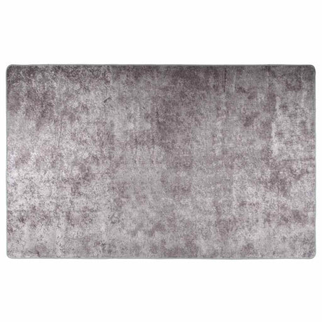 Tapis vidaxl Anti-slip lavable 160x230 cm gris