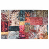 Vidaxl tapis lavable Anti slip patchwork 160x230 cm multicolore