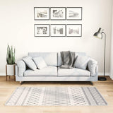 Tapis vidaxl Anti-slip 80x150 cm noir et blanc
