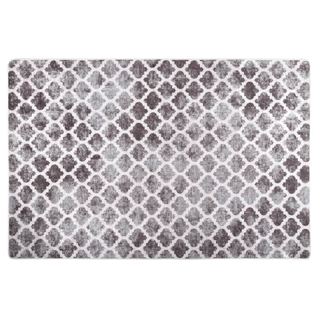 Vidaxl tapis lavable anti-glip 80x150 cm multicolore