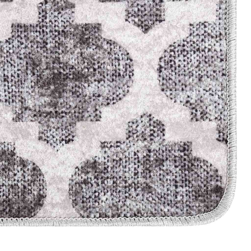 Vidaxl tapis lavable anti-glip 80x150 cm multicolore