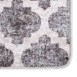 Vidaxl tapis lavable anti-glip 80x150 cm multicolore