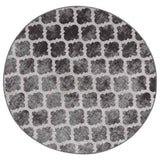 Vidaxl tapis lavable antidérapant Ø120 cm multicolore