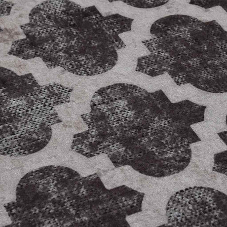 Vidaxl tapis lavable antidérapant Ø120 cm multicolore