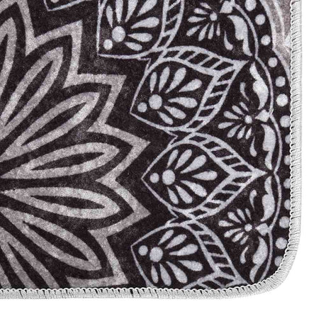 Vidaxl tapis lavable anti-glip 80x150 cm multicolore