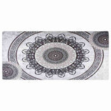 Vidaxl tapis lavable anti-glip 80x300 cm multicolore