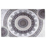 Vidaxl tapis lavable anti-glip 160x230 cm multicolore